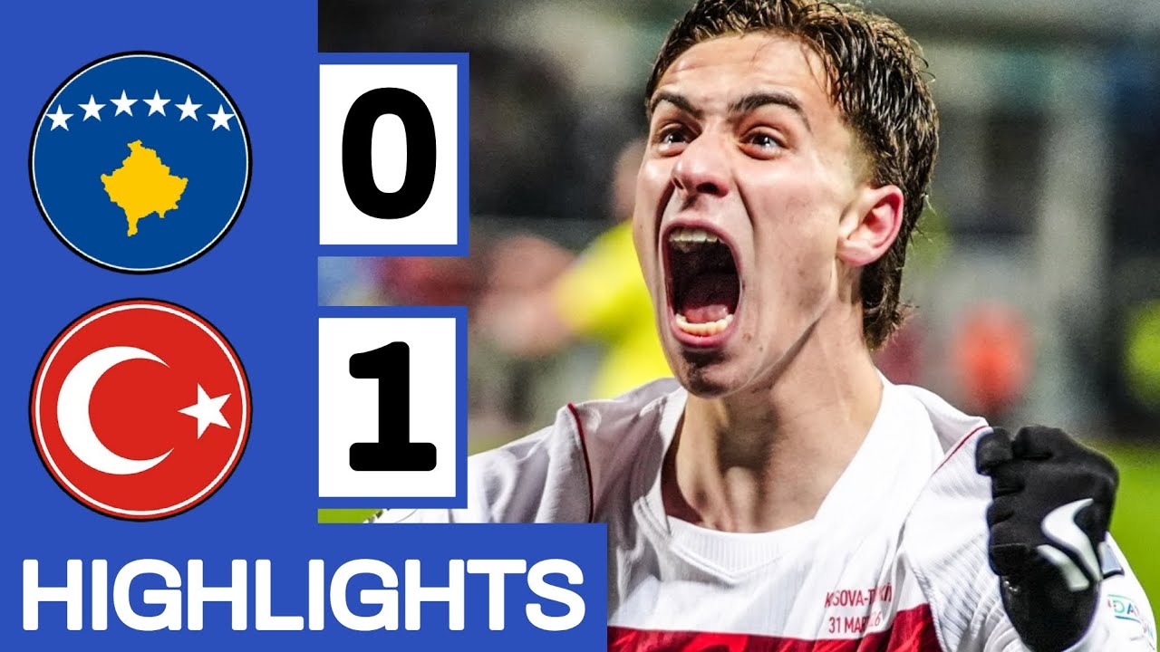 Kosovo vs Turkey (0-1) Extended Highlights | Uefa World Cup Qualiffiers 