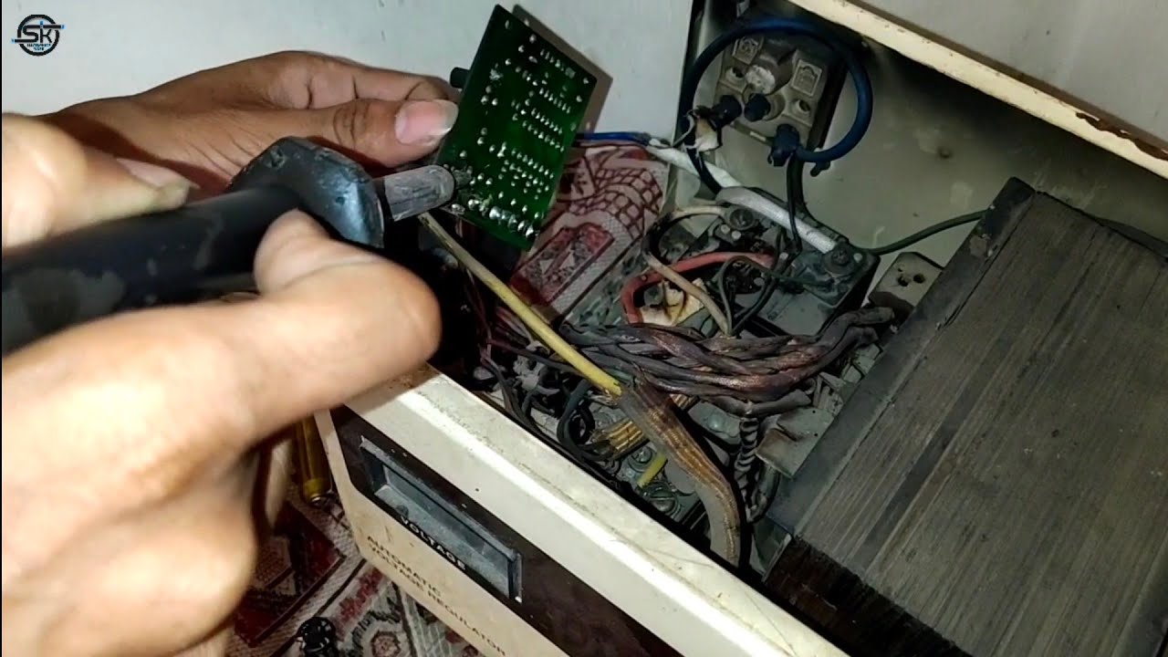 Automatic Voltage Stabilizer Repair only beep sound no output | output वोल्टेज नहीं दे