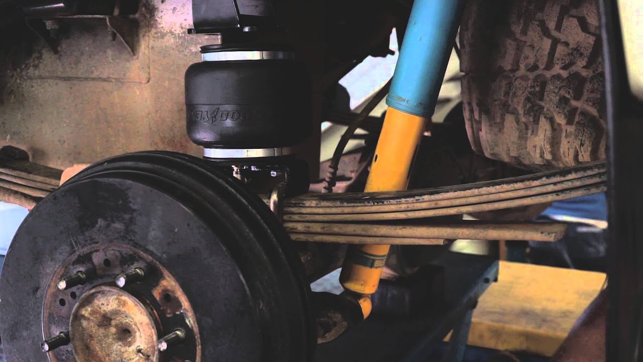Polyair Bellow Series - Toyota Hilux kit 88103 - Installation guide
