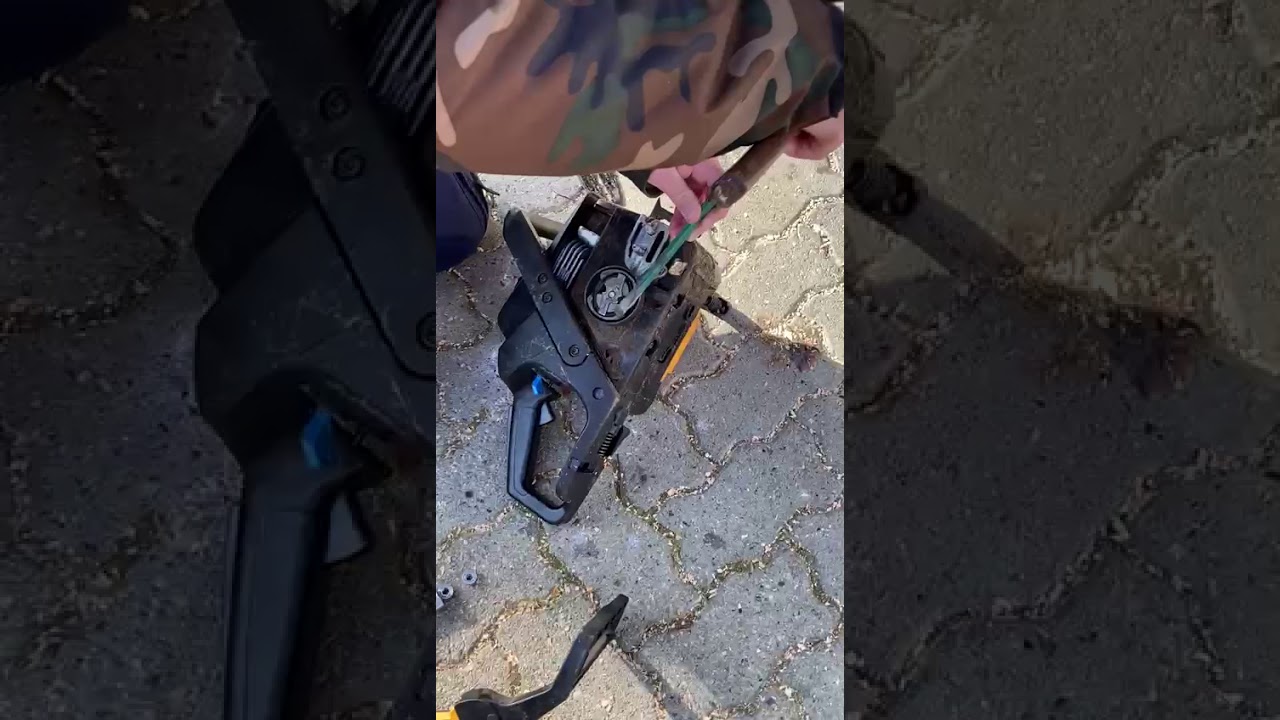 sostituzione pompa olio motosega McCulloch