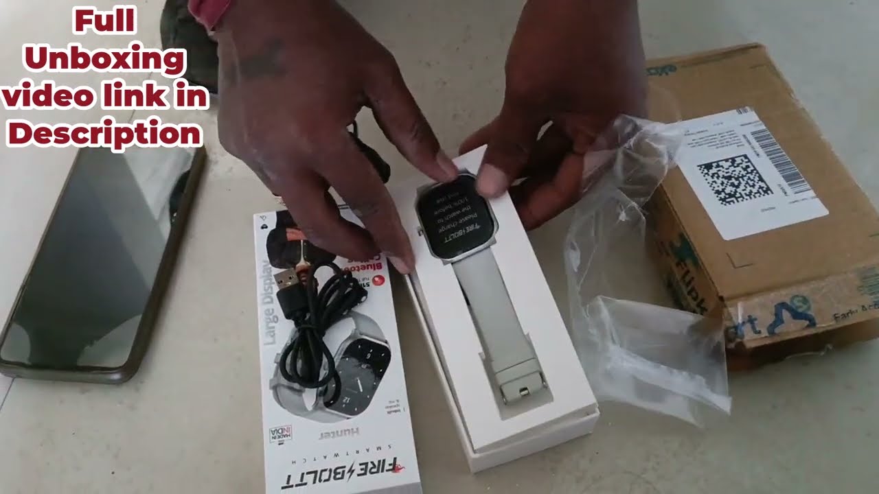 Unboxing Fire⚡Boltt Hunter 2.01,Fire-Boltt Hunter Smartwatch Unboxing,Smartwatch Under ₹1500 #trend