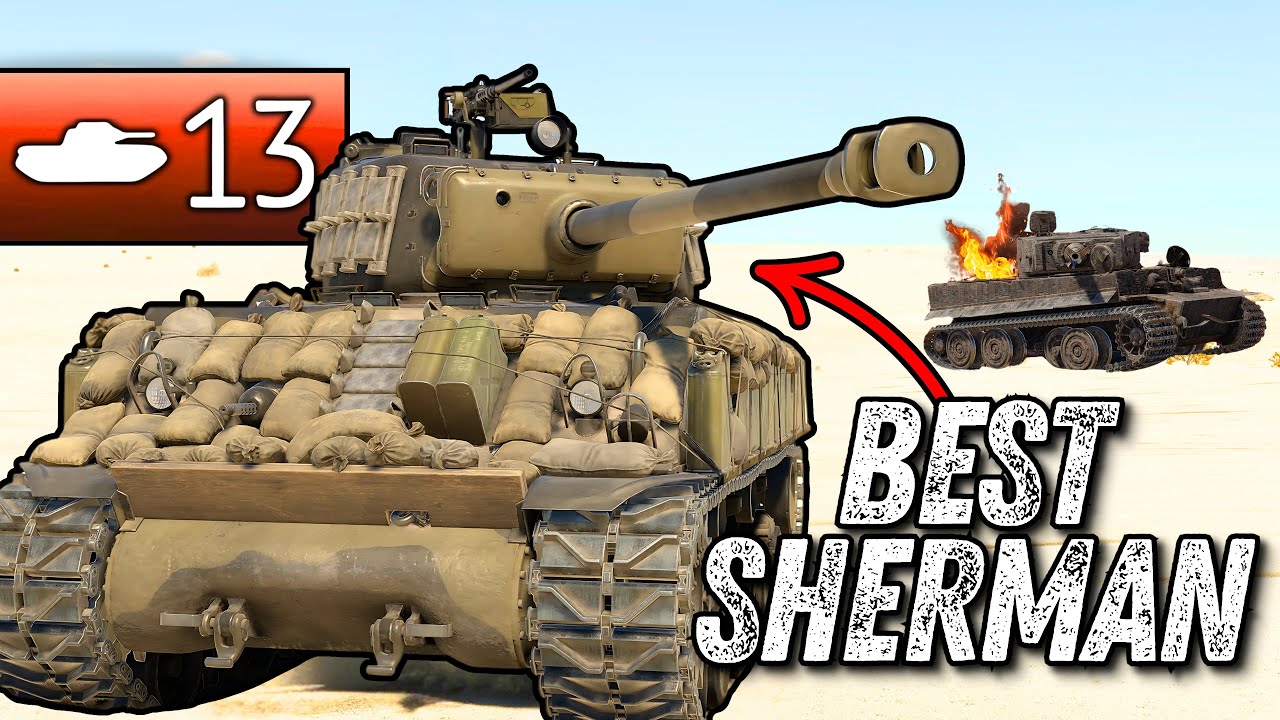 The NEW Premium Sherman BULLIES Tigers - Sherman (Hell) M4A3 76 HVSS in War Thunder