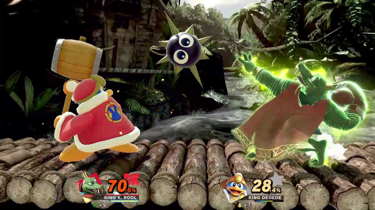 Super Smash Bros. Ultimate (King K. Rool Vs. King Dedede)