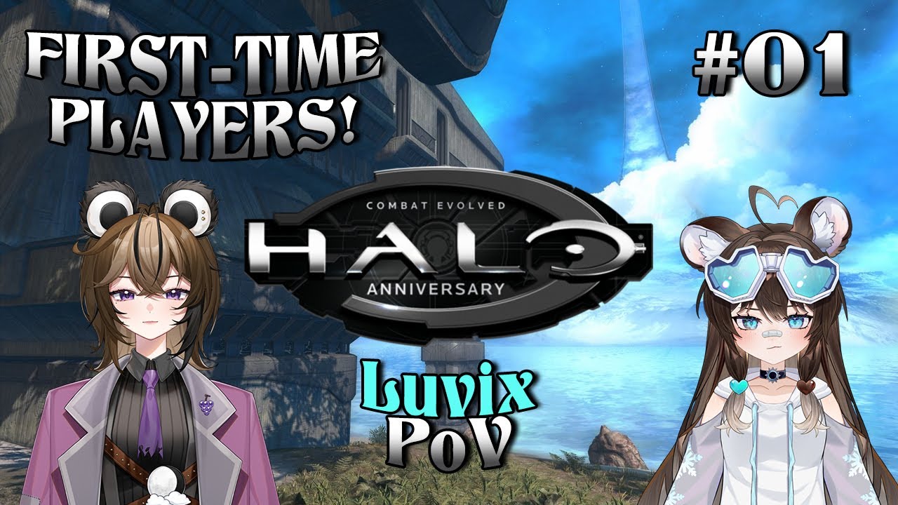 [HALO: COMBAT EVOLVED] FIRST PLAYTHROUGH! #01: john halos [VOD]