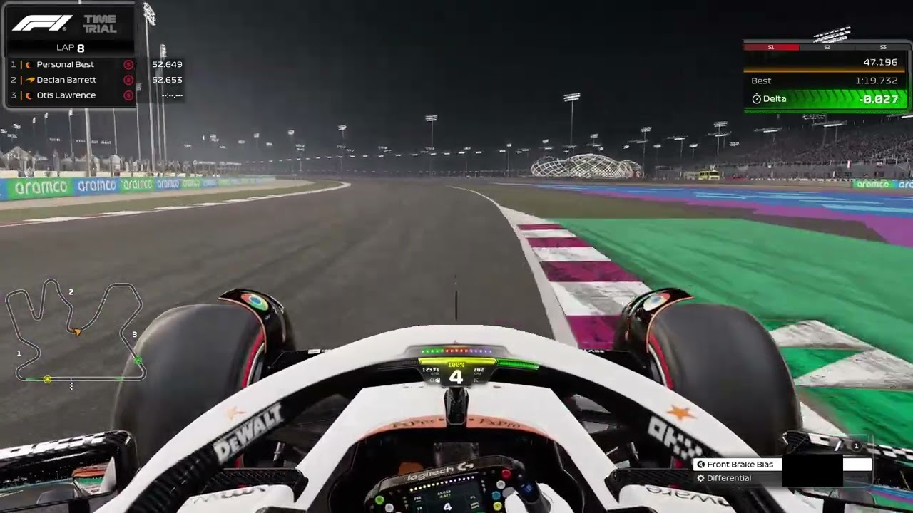 F1 23 - Qatar World Record 1:19.712 - Otis Lawrence FRA ELITE45