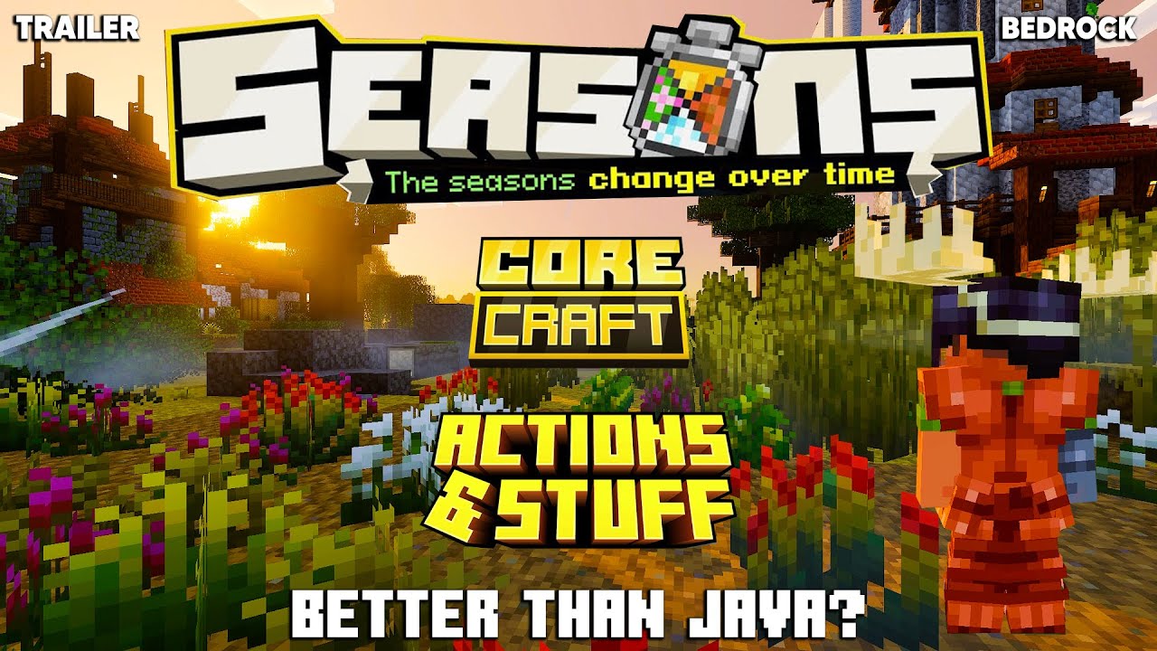 SEASONS CUSTOM ACTIONS & STUFF CORE CRAFT Trailer (bedrock)