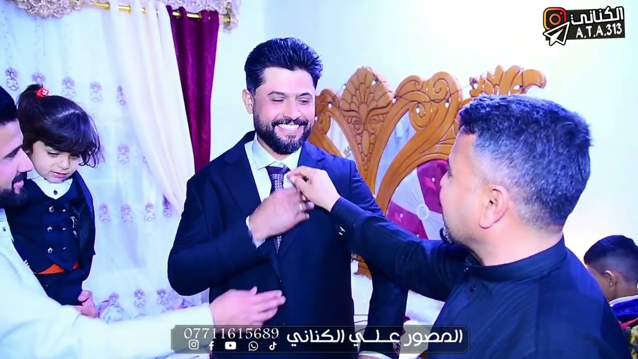 حفل زفاف هادي جاسب كشيش الكعبي٢٠٢٤ تصوير علي الكناني