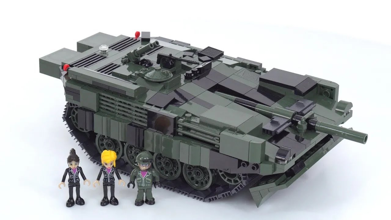 COBI Swedish (NOT Swiss) Army Stridsvagn 103C turretless tank review 20220722