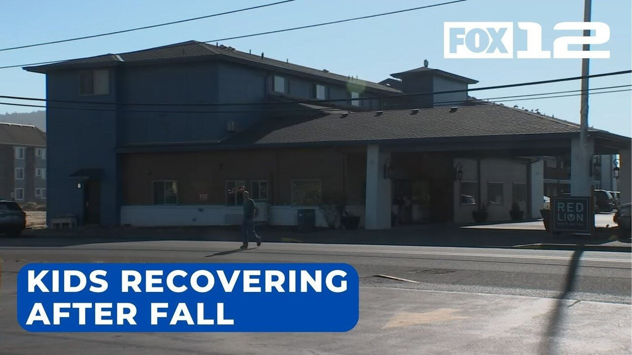 Young boy, girl recovering after falling from third-story hotel window in Seaside