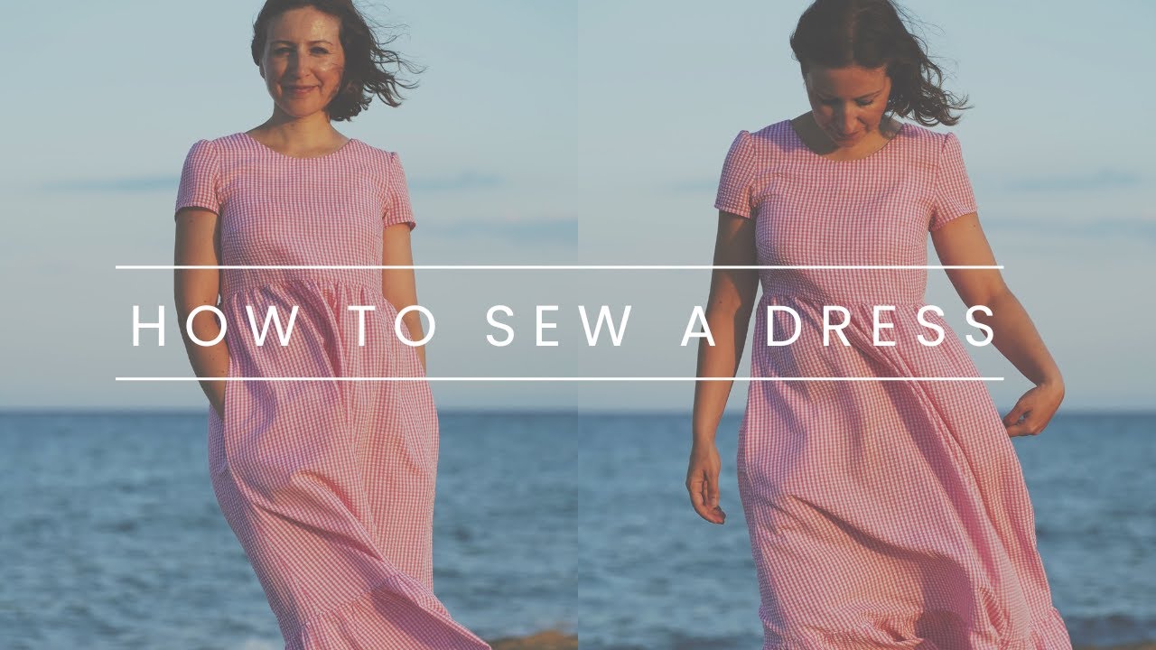 HOW TO SEW A DRESS | Indigo Dress by Tilly and the Buttons | Sew along | Intermediate level