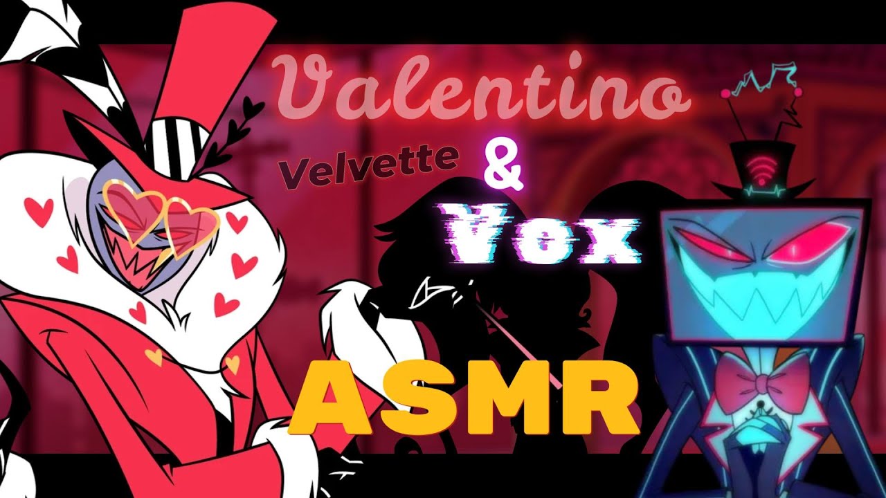 VALENTINO Y VOX TE ATRAPAN y negocian contigo (en el lugar de Velvette) ASMR Hazbin Hotel| Listener