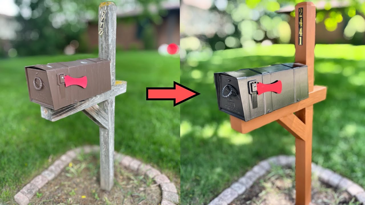 How to Restore an Old Mailbox Post