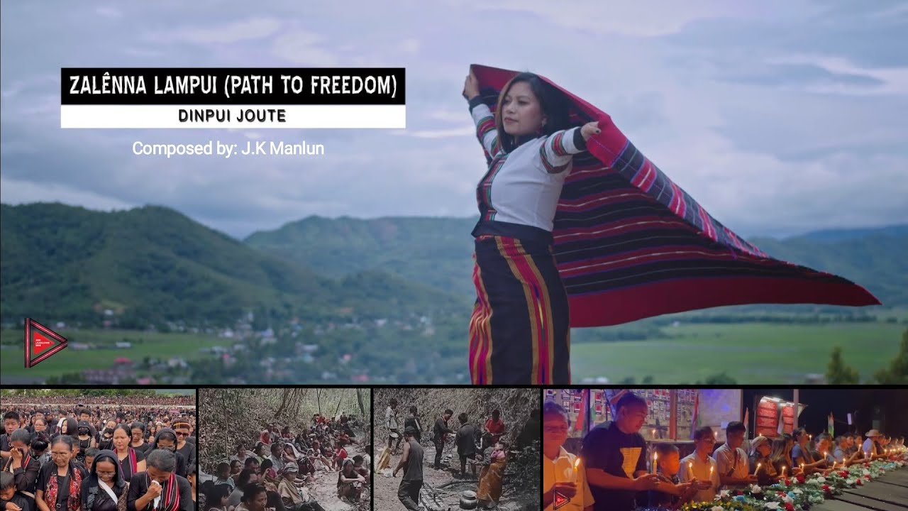 Dinpui Joute - Zalênna lampui (Path to Freedom) || JK Manlun || Official music video