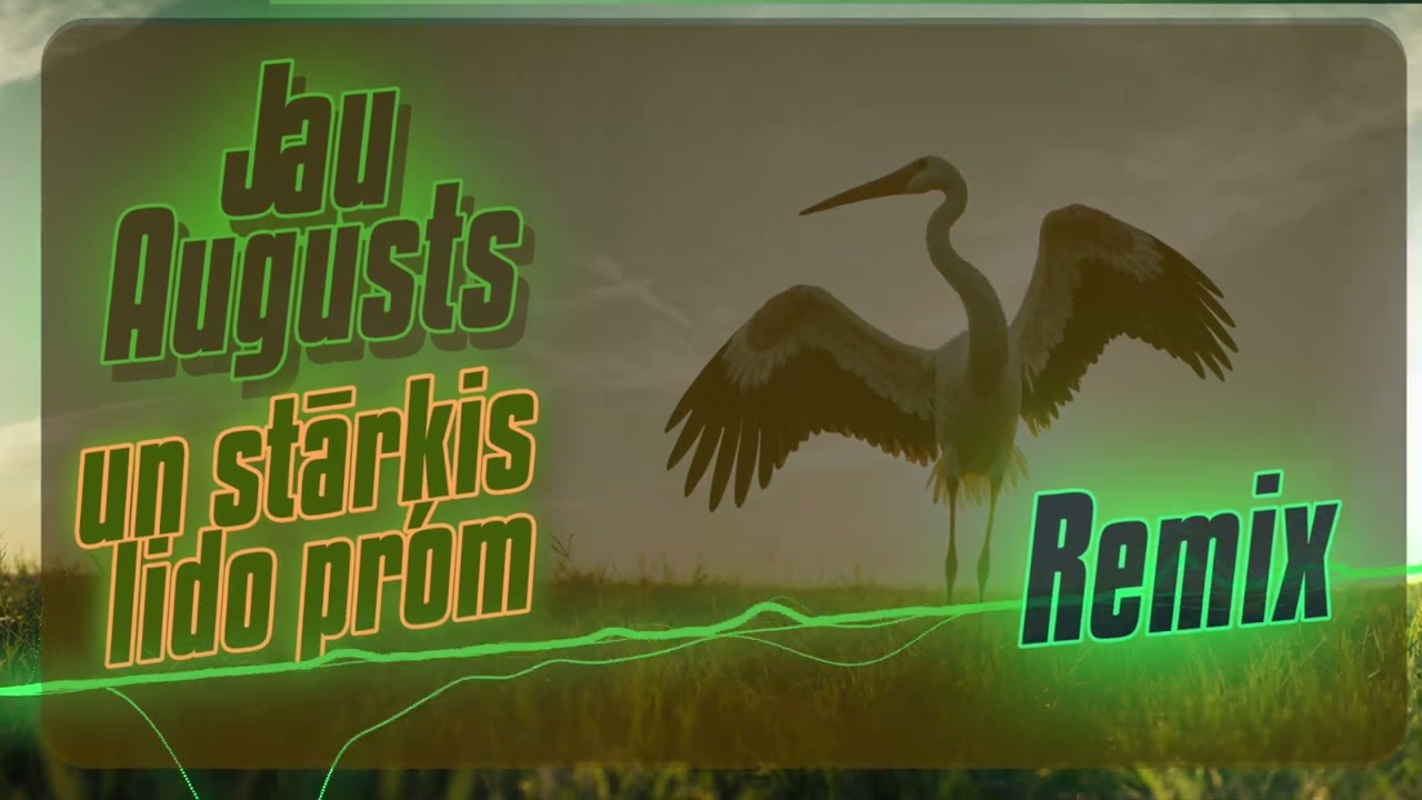Augusts Aldis &Scaron;teimanis🪶Stārķis🪶Jav Augusts Un Stārķis Lido Prom (DJ UGA Remix)