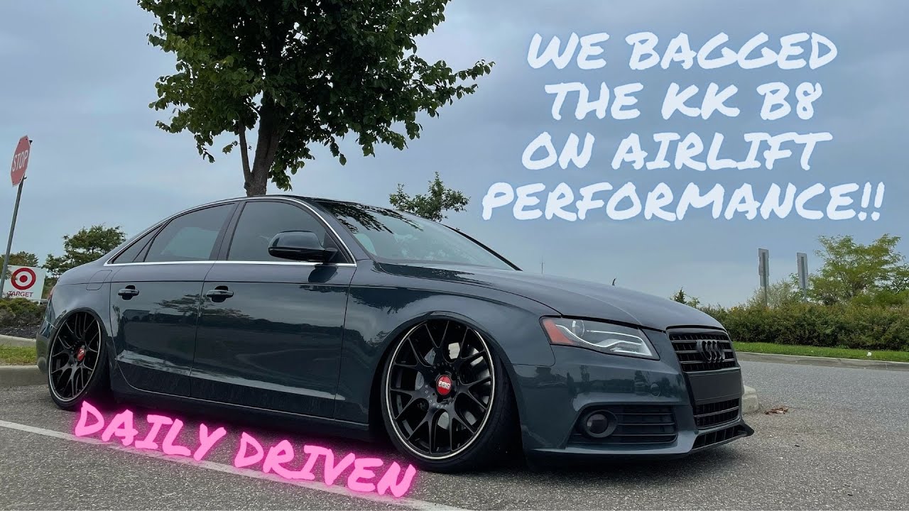 AIRLIFT Performance on the KK B8 Audi A4!