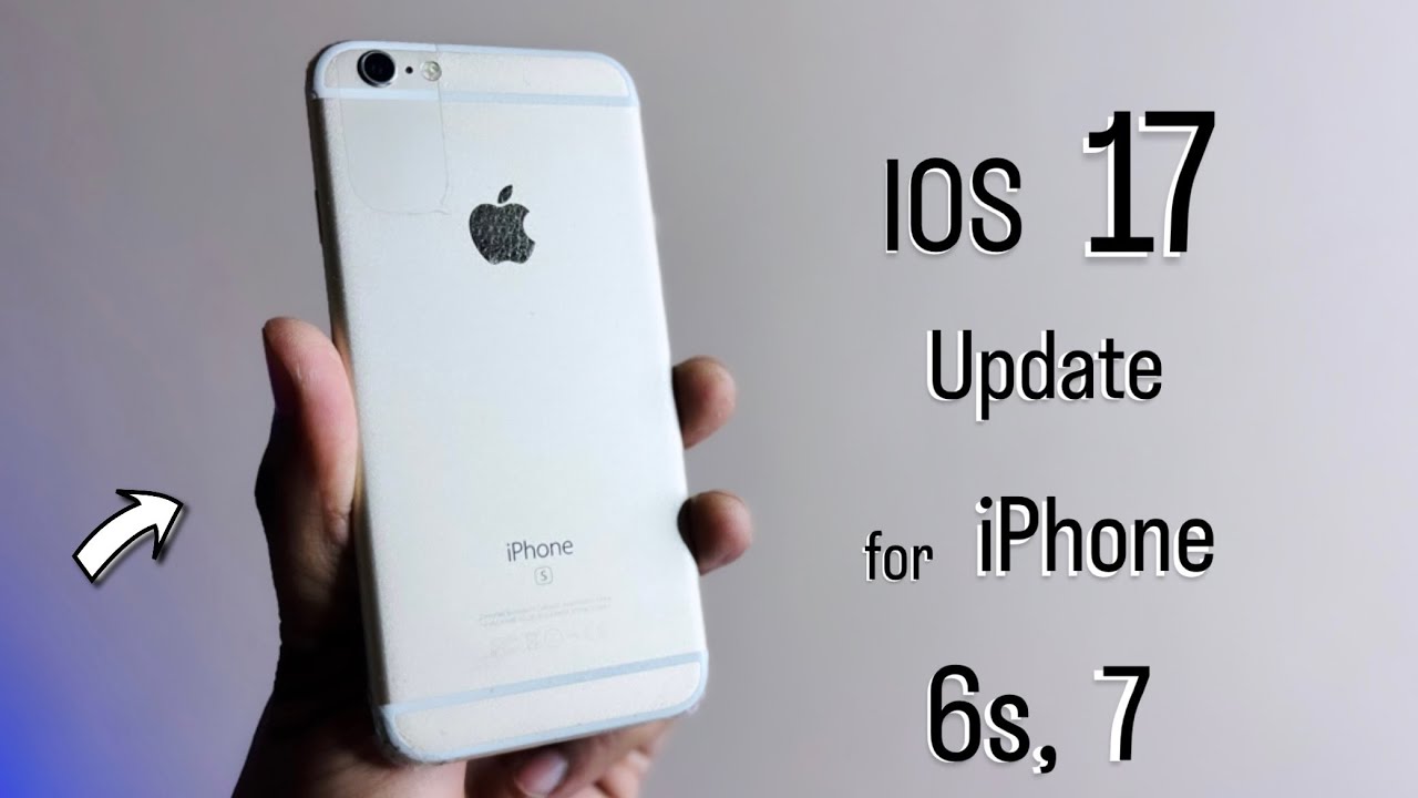 New update for iPhone 6s, 7 - IOS 17 || How to install ios 17 on older iPhones