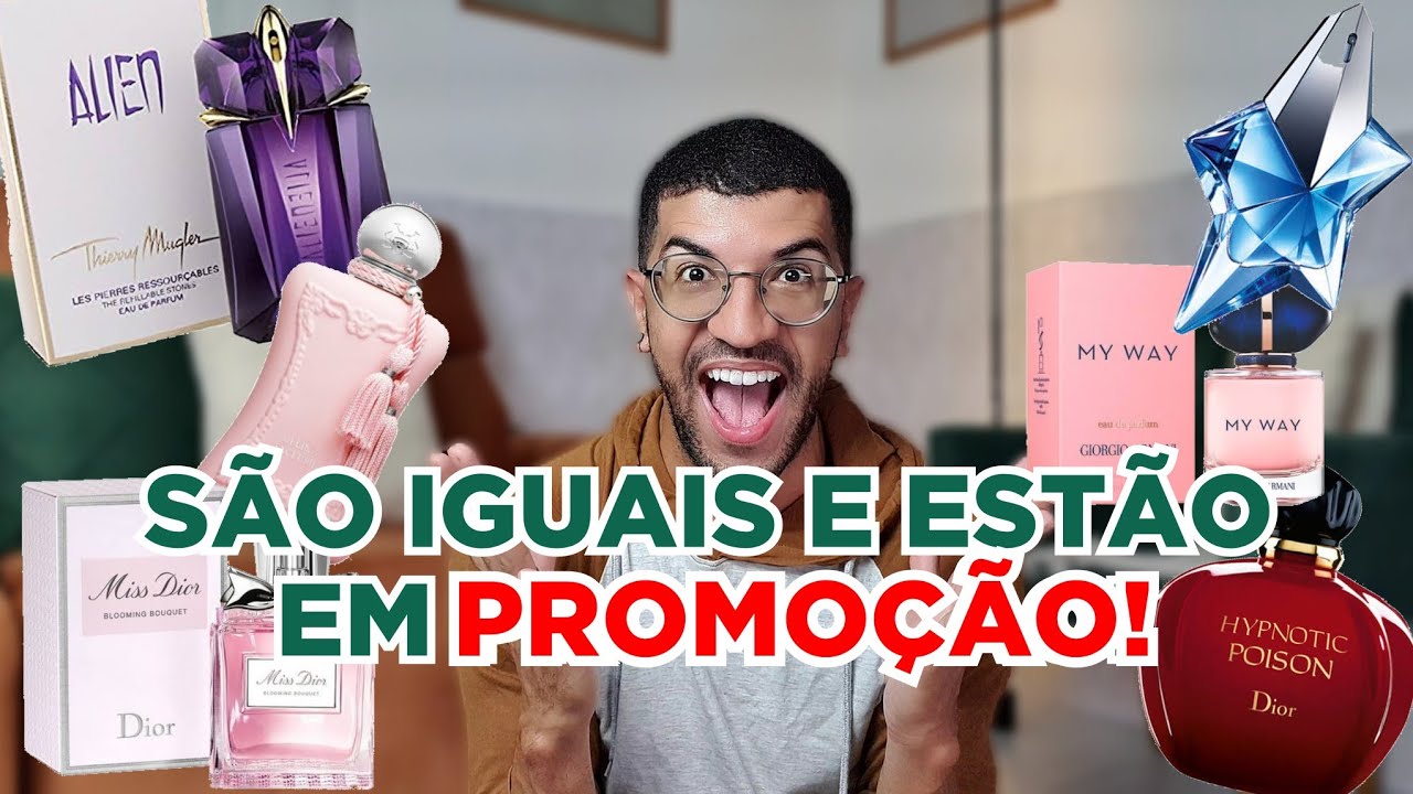CORRE! Perfumes Nacionais IGUAIS aos IMPORTADOS de GRIFE Por R$60 REAIS 😱