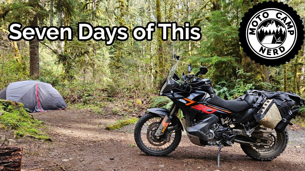 How to Pack for a Week Long Motorcycle Camping Trip (Featuring @the graceful renegade)