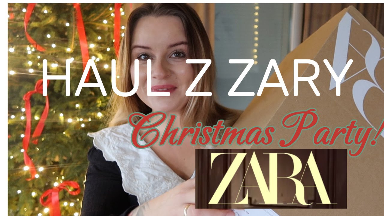 Haul z ZARY - Christmas party. Świąteczne stylizacje. ⭐️🌲🌲🌲