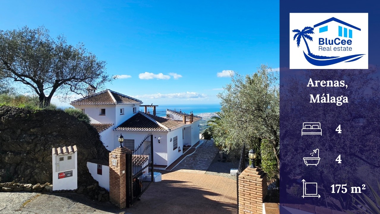 For Sale Villa In Arenas Malaga Property Tour with Michelle Conner