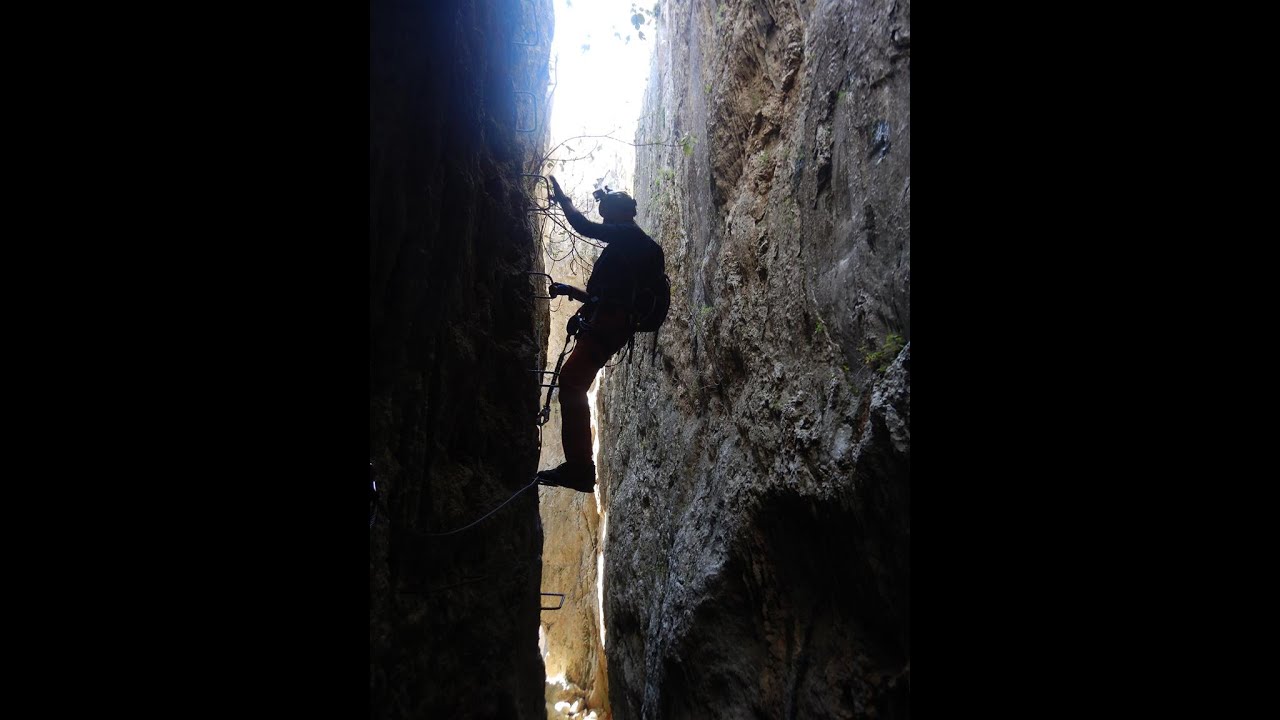 Ferrata de la Canal o Benalaurin   Málaga