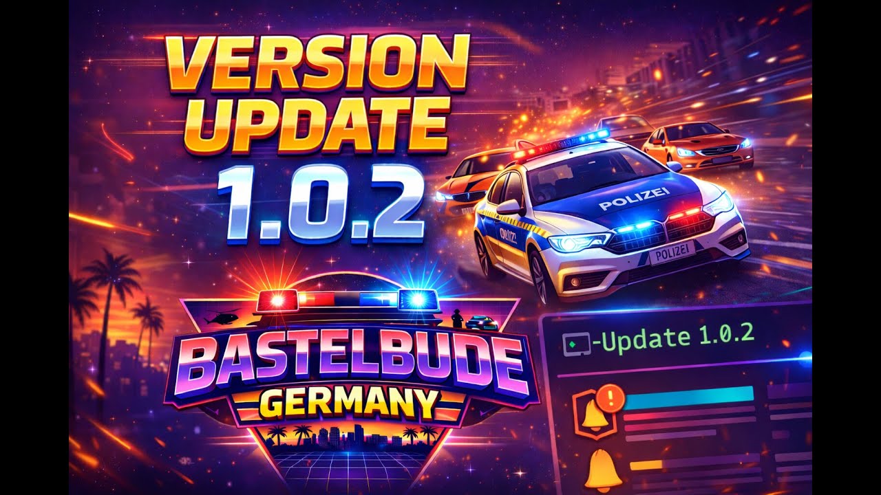 Missions- und Dispatchsystem | Update 1.0.2 | Custom Radialmenü - Verfolgungsjagd