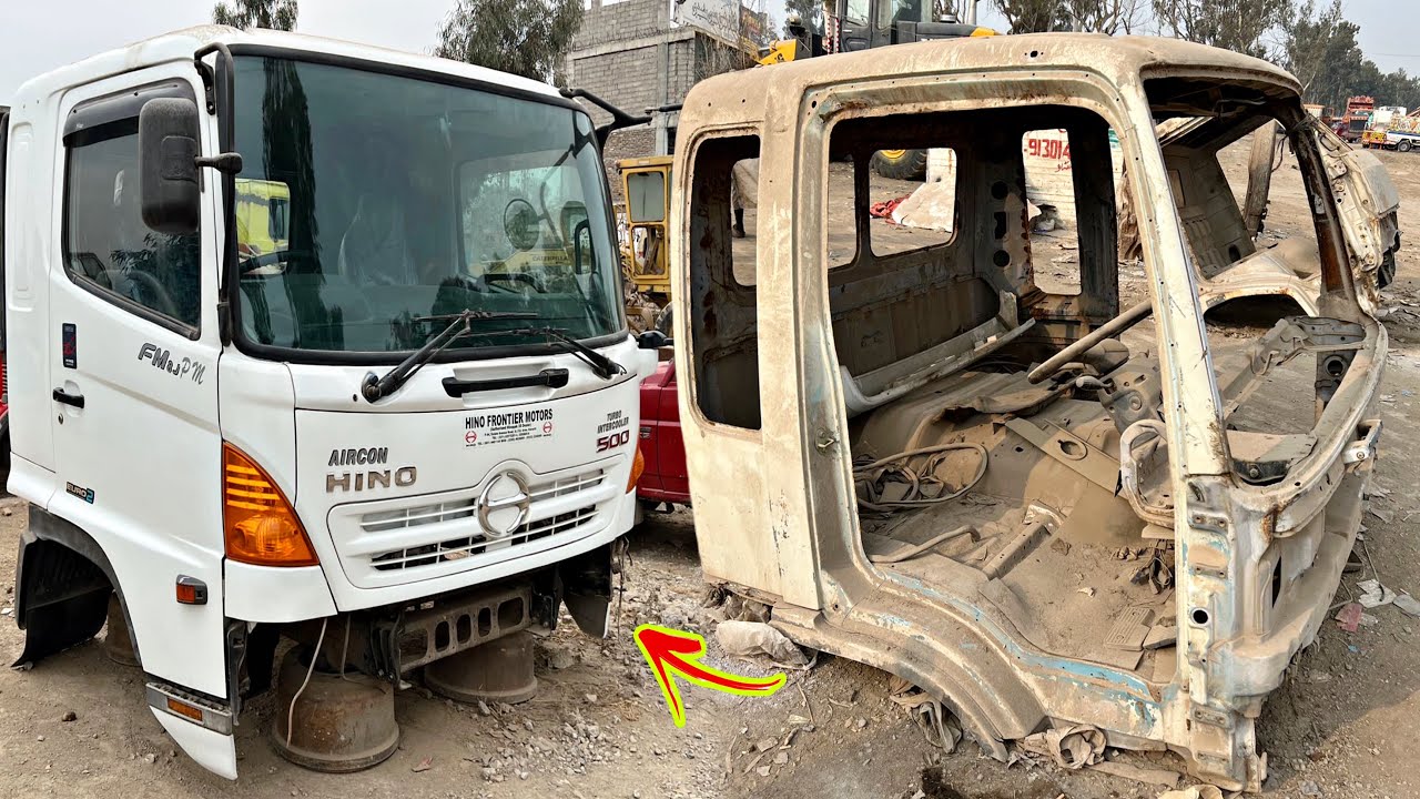 How i Restored Fully Accidental Hino Cabin | Heavy Duty Hino Truck Cabin Completely Repaired