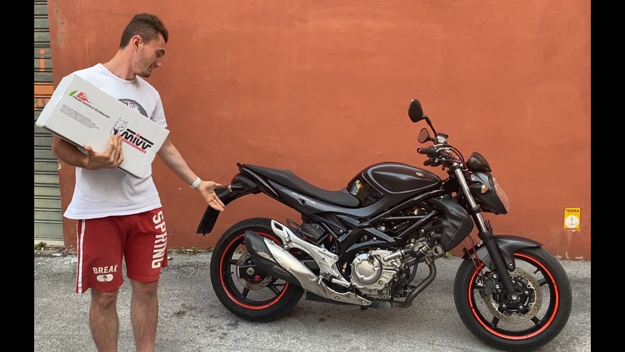 Montiamo il nuovo scarico, Suzuki Gladius SFV 650