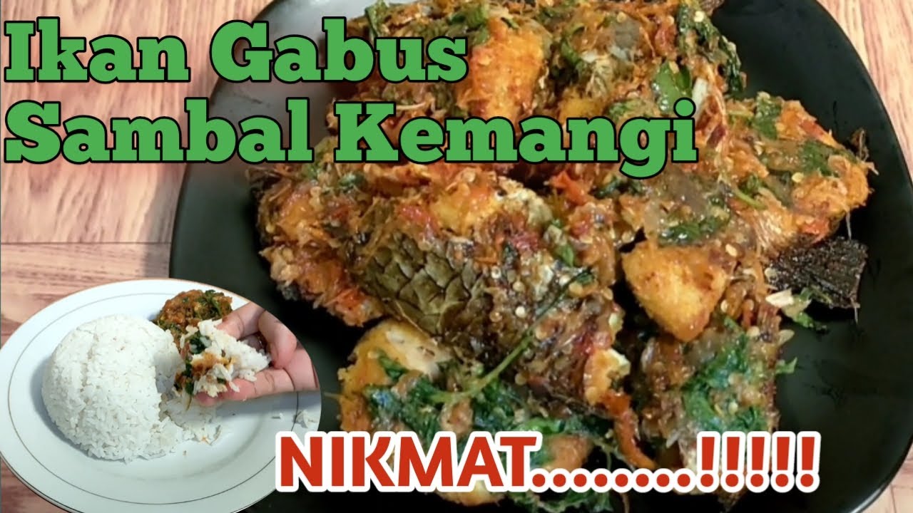 Ikan Gabus Sambal Kemangi|| Super Nikmat