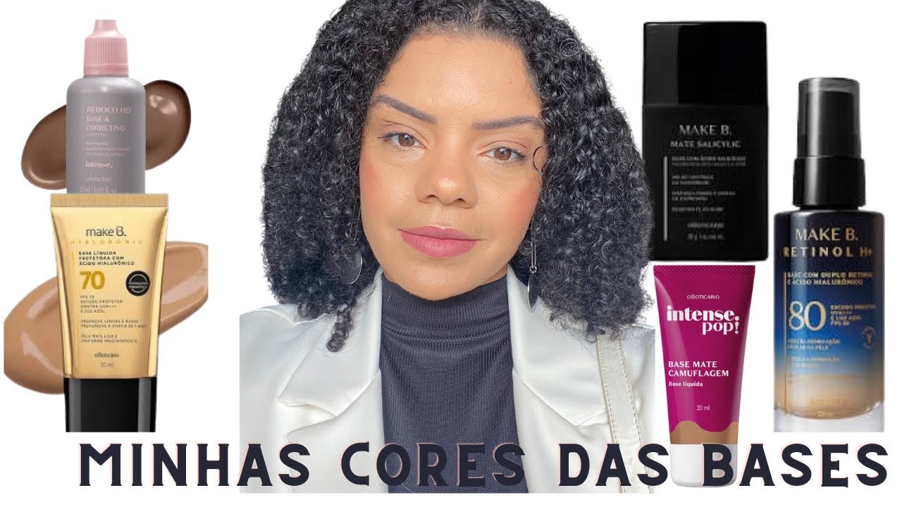 Minhas Cores das bases de O BOTICÁRIO