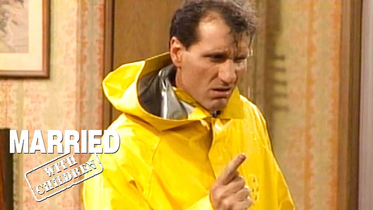 Al Tries To Fix A Leak In The Roof | Married With Children