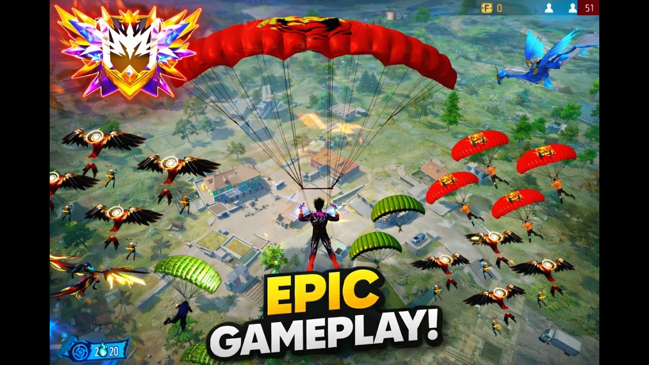 Insane Lobby Drop 🔥 | Epic Free Fire Gameplay | SUDARO YT