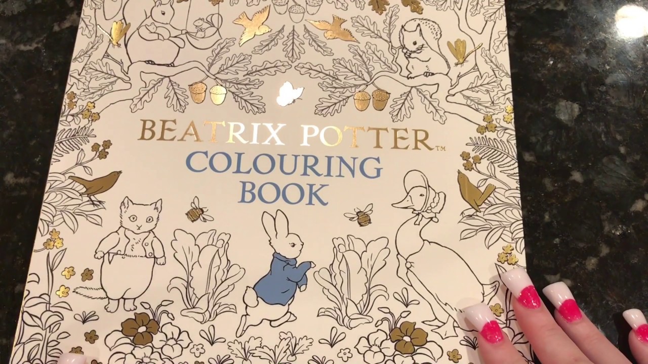 Beatrix Potter Coloring Book | Flip Through