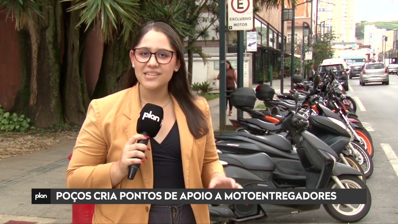 PREFEITURA INSTITUI PONTOS DE APOIO PARA MOTOENTREGADORES EM POÇOS DE CALDAS