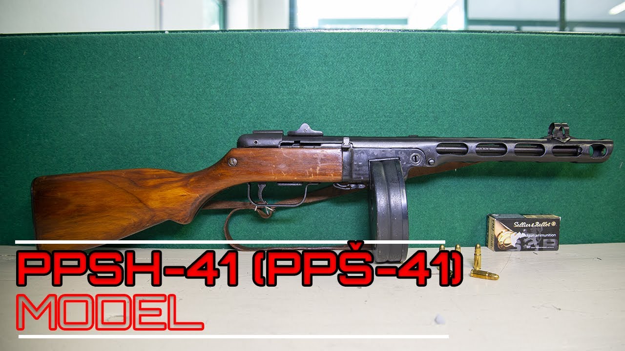 PPSH-41 PPŠ-41 7.62X25 Tokarev