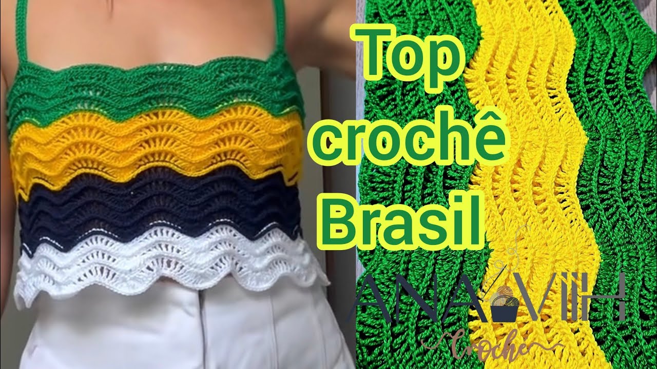 Top croch&ecirc; do Brasil 