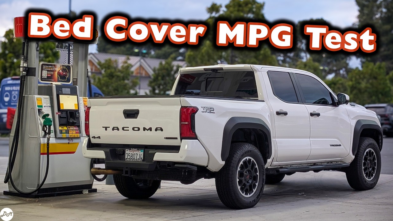 Toyota Tacoma Hybrid &ndash; Tonneau Effect on MPG | 70-MPH Highway Fuel Economy Test