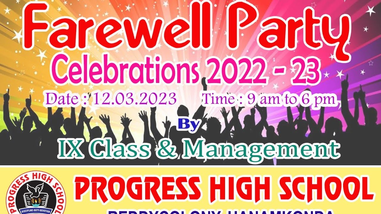 Farewell party SSC-2023@PROGRESS