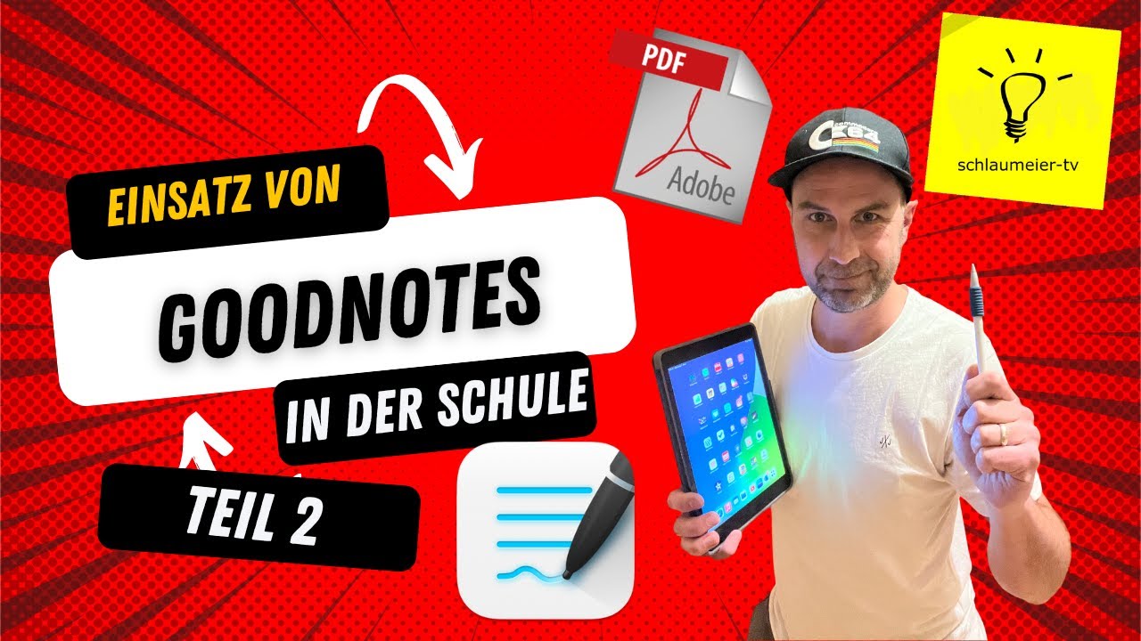 Erfolgreich mit goodnotes 5 in der Schule arbeiten,  Tutorial Teil 2.
