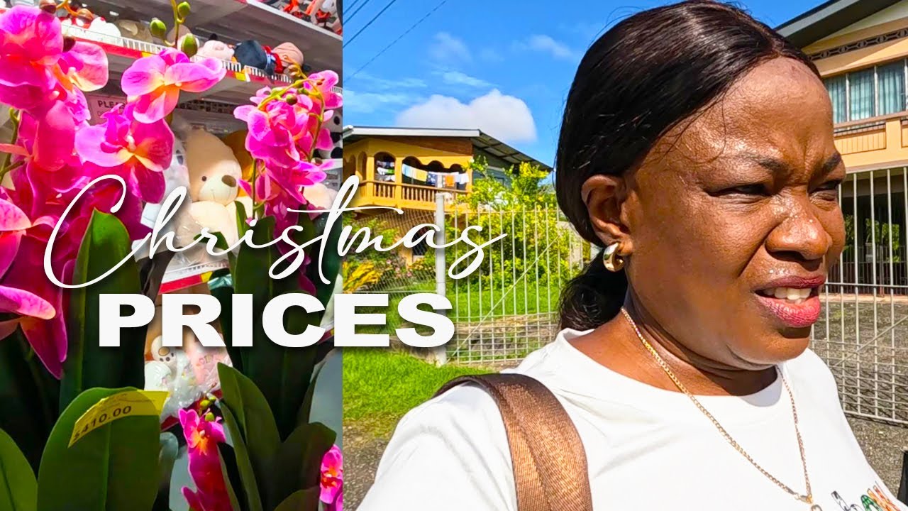 Christmas Prices in Trinidad | Store walk | Price Check | Household Items