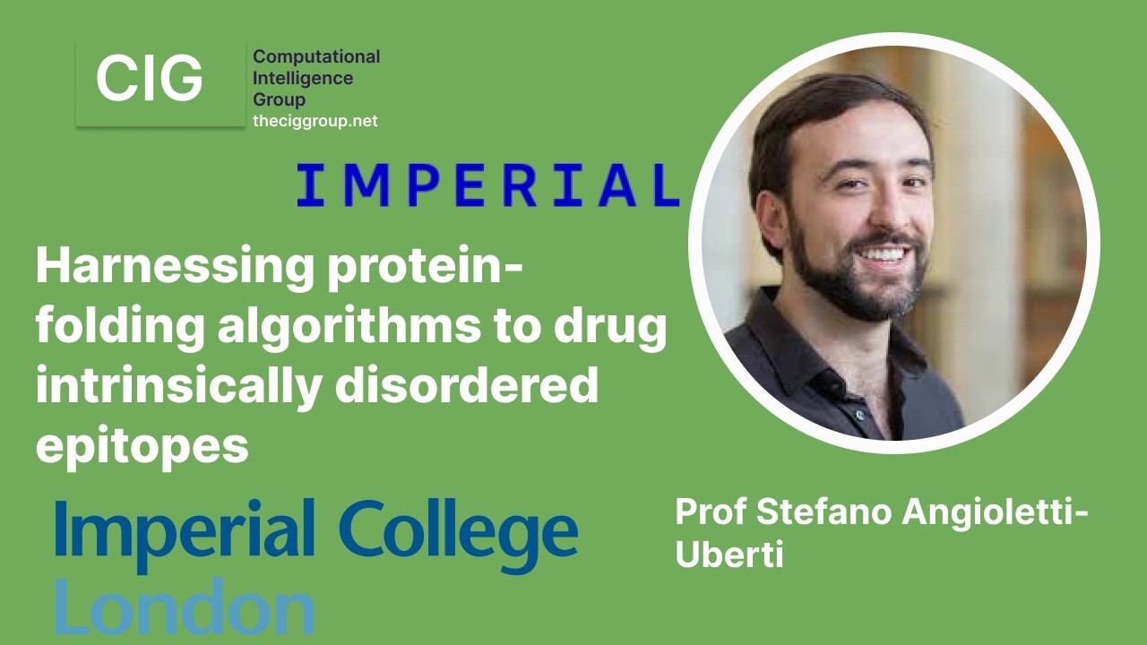 Harnessing protein folding algorithms to drug intrinsically disordered epitopes