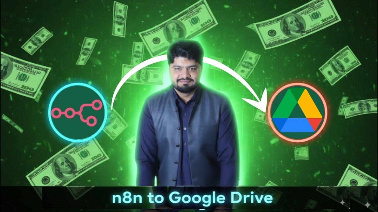 Master Google Drive Node in n8n | Download any Image | Full Step by Step Urdu Tutorial