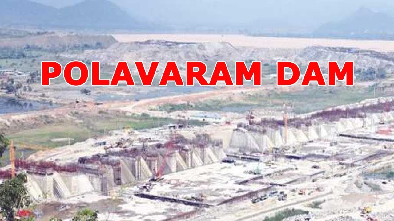 Overall View of Polavaram Dam Project (Car view)