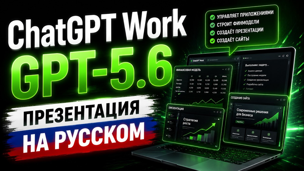 ChatGPT Work и GPT-5.6: презентация OpenAI на русском