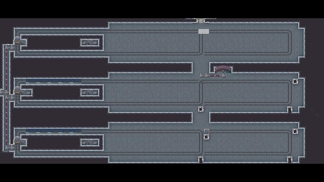 Dwarf Fortress. Гайд. Управляемая развилка для вагонеток.