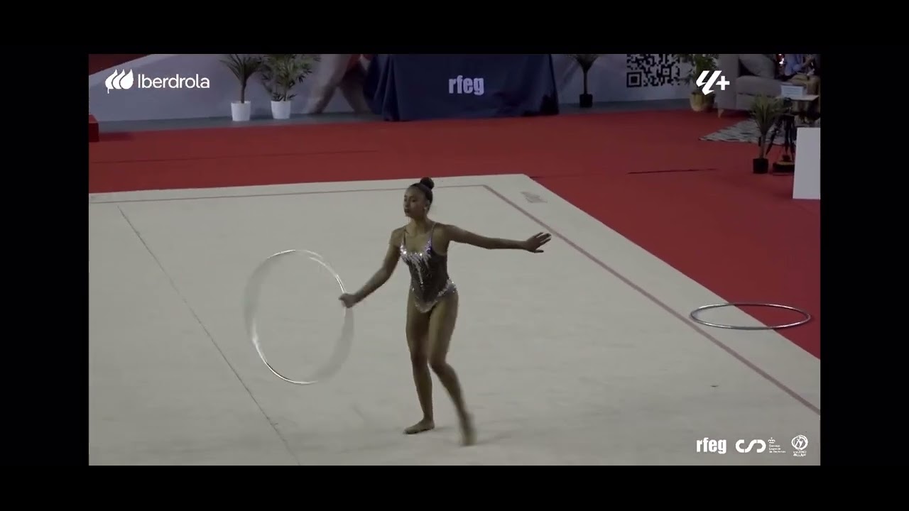 Batistana,Corina Herrera, (Aro) Gimnasia rítmica, rhythmic gymnastics
