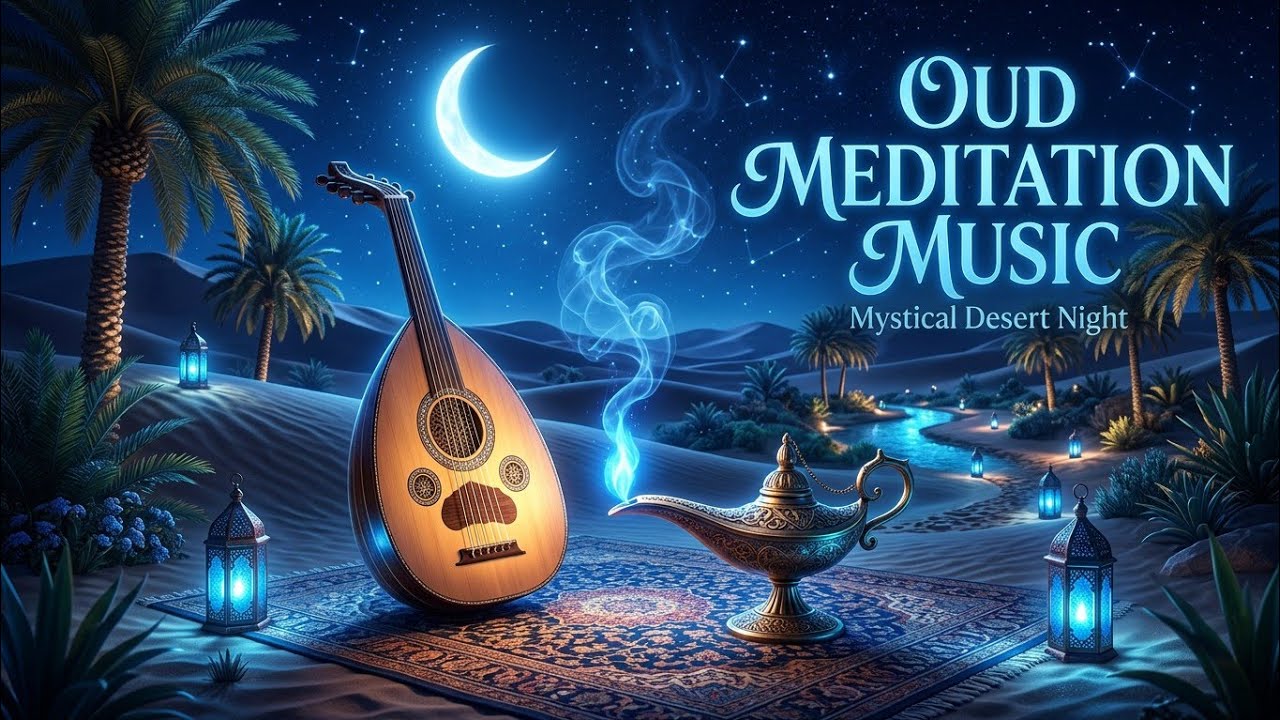 Mystical Oud Music from the Desert 🌙 Deep Relaxation & Meditation.
