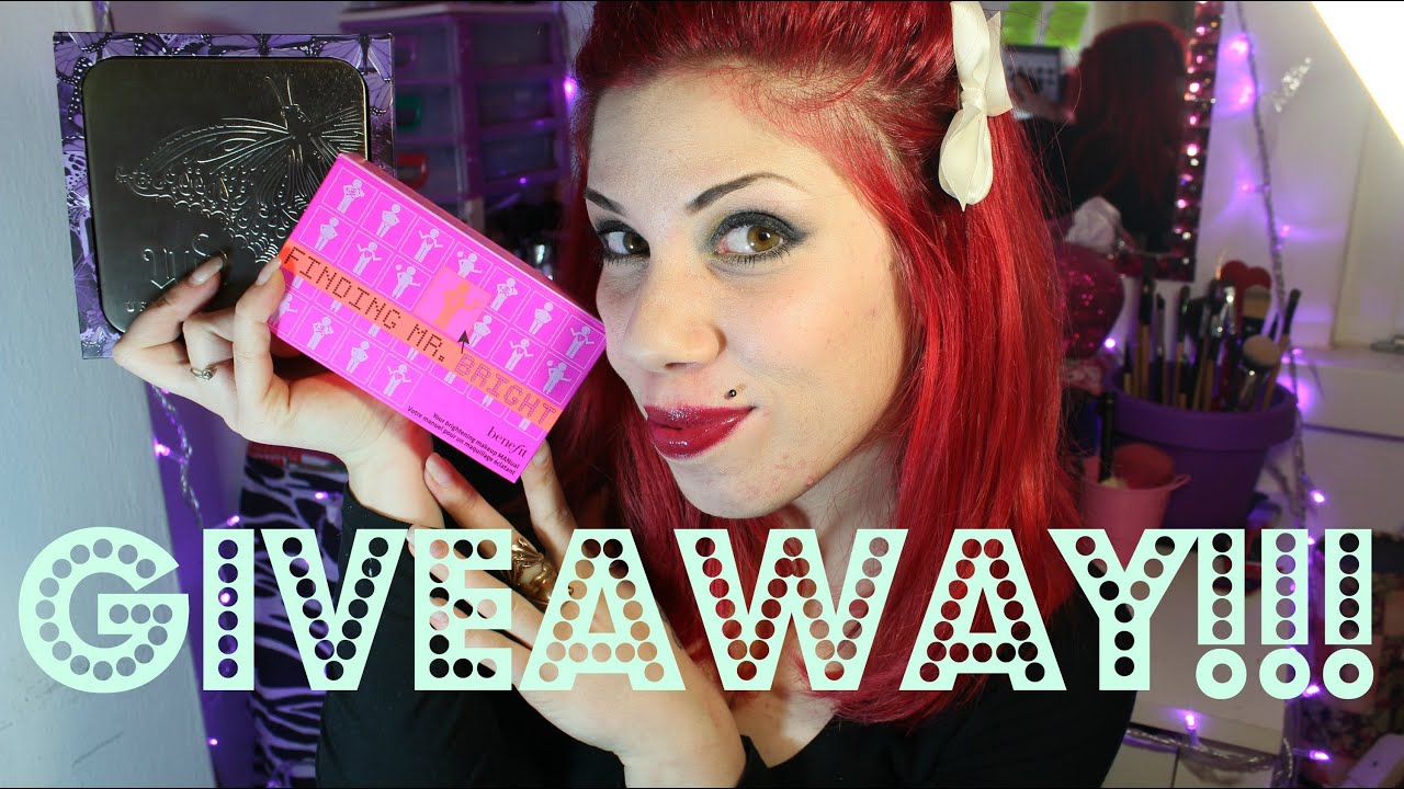 Giveaway♡UrbanDecay/Benefit♡ CHIUSO
