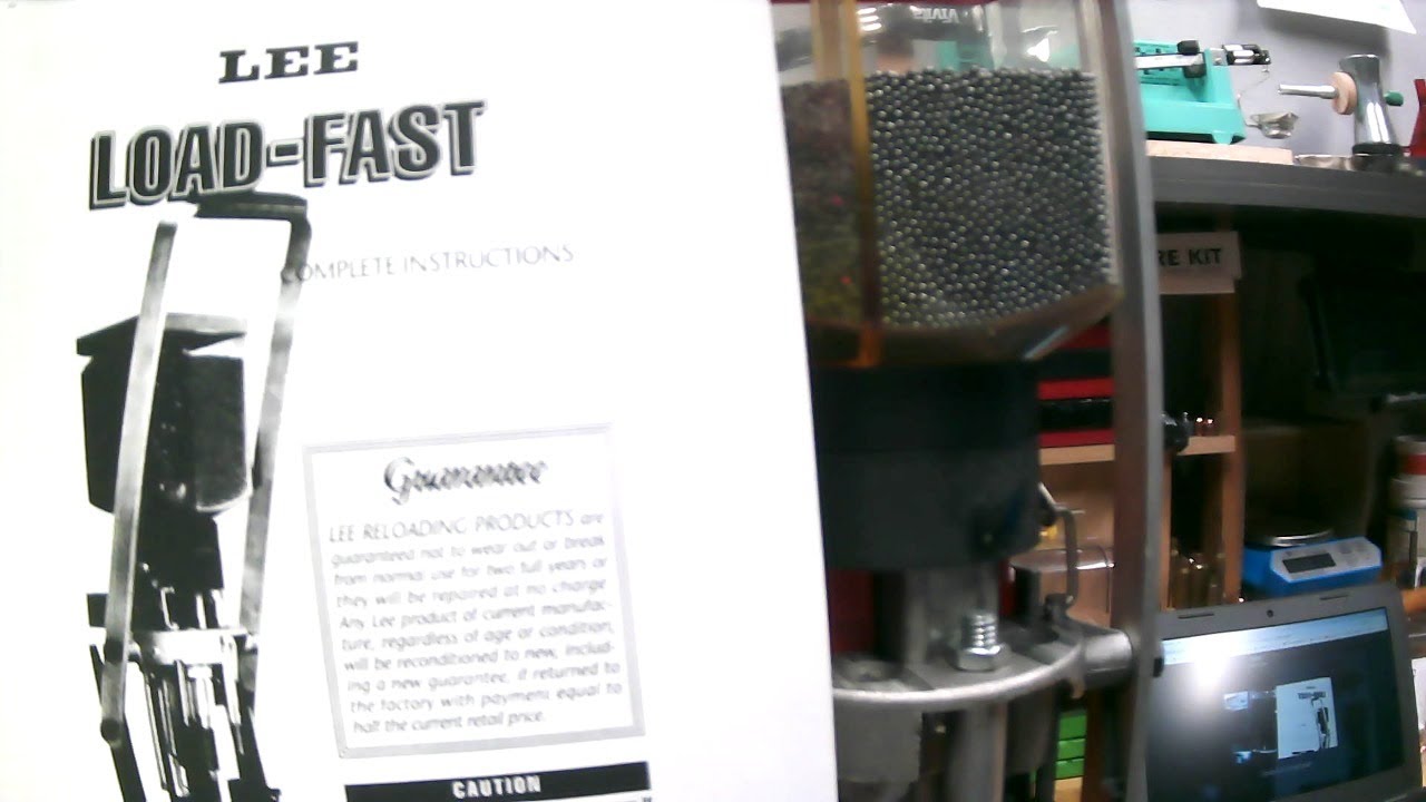 WCChapin | LIVE - The LEE Load-Fast Shotshell Press