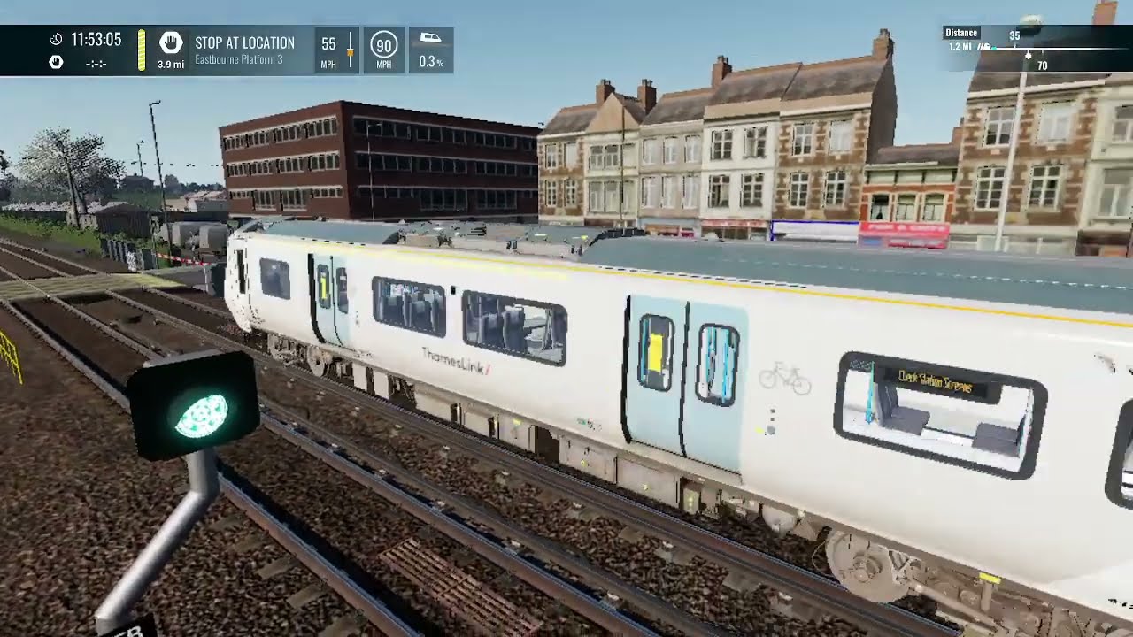 Train Sim World 6 - Class 700/0: 5Z01 Three Bridges Depot - Eastbourne